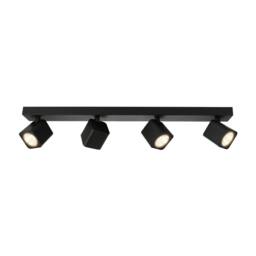 Netlighting Aveiro Modern Ceiling Spotlight Bar LED 4000K in Black - thumbnail 2