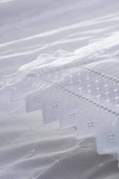 Portfolio Home Broderie Anglaise Duvet Cover Set in White - Size: Super King - thumbnail 3