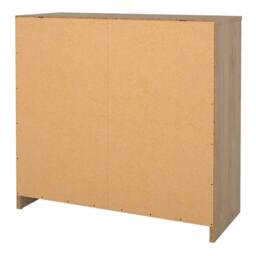 Wyld Haus Kaohsiung Hickory Oak Effect 3 Drawer Chest in Natural - thumbnail 6