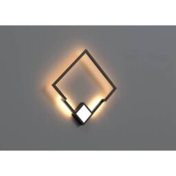 Netlighting Boutique Square Wall Lamp Dimmable 25W LED 3000K 1370lm Black - thumbnail 2