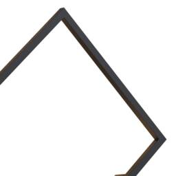 Netlighting Boutique Square Wall Lamp Dimmable 25W LED 3000K 1370lm Black - thumbnail 3