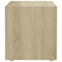 Berkfield Home TV Cabinets 2 pcs Sonoma Oak 37x35x37 cm Engineered Wood in Brown - Size: 37 x 35 x 37 cm - thumbnail 4