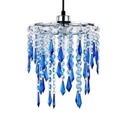 SPETLEK Ceiling Light Shade Chandelier Pendant Acrylic Blue