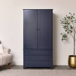 Melody Maison Large Navy Blue Pantry/Storage Closet - thumbnail 6