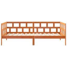 Berkfield Home Beautiful Day Bed without Mattress Wax Brown 80x200 cm Solid Wood Pine - thumbnail 5