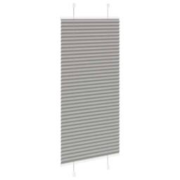 Berkfield Home Pleated Blind Anthracite 65x100 cm Fabric Width 64.4 cm Polyester in Grey - thumbnail 4