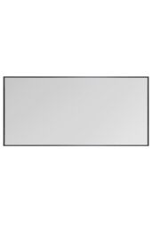 "MirrorOutlet Full length Black Aluminium Edged Wall Leaner Mirror 68"" X 33"" (174CM X 85CM) - Size: 1 Pack" - thumbnail 4