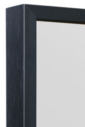 "MirrorOutlet Full length Black Aluminium Edged Wall Leaner Mirror 68"" X 33"" (174CM X 85CM) - Size: 1 Pack" - thumbnail 6