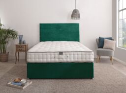 Hargreave & Flynn The Oakwood 3000 Pocket Mattress. Ultimate Luxury with Softer Comfort in White - Size: Single - thumbnail 4