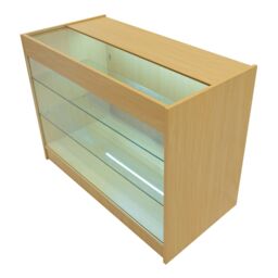 Monstershop Hyperion LED Shop Counter Set K1200, B1200, TB60 & LM60 - Maple in Beige - thumbnail 5