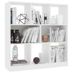 Berkfield Home Classic Book Cabinet White 97.5x29.5x100 cm Engineered Wood - thumbnail 1
