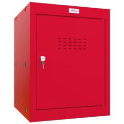 Phoenix Safe Company Red Cube Locker with Key Lock, CL0544RRK, 66 Liters - Size: 500mm - thumbnail 1