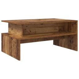 Berkfield Home Traditional Coffee Table Old wood 90 x 55 x 42.5 cm Engineered wood in Brown - thumbnail 3
