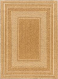 Livabliss Pismo Beach-Modern Tan Yellow Brown Graphic In- & Outdoor Jute-Look Rug - Size: 160 cm x 215 cm - thumbnail 2