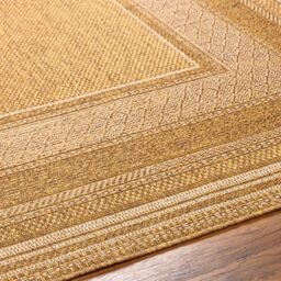 Livabliss Pismo Beach-Modern Tan Yellow Brown Graphic In- & Outdoor Jute-Look Rug - Size: 160 cm x 215 cm - thumbnail 3