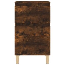 Berkfield Home Bedside Cabinets 2 pcs Smoked Oak 40x35x70 cm in Brown - Size: 40 x 35 x 70 cm - thumbnail 6