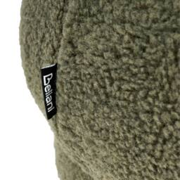 Wyld and Coco Bouclé Green Upholstered Bed Bench Stool - thumbnail 7