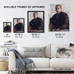 Artery8 Portrait of Doctor Maurice Girardin Bonnard Framed Wall Art Print - Size: A4 - thumbnail 3