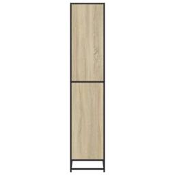 Berkfield Home Bookcase Sonoma Oak 80.5x35x170.5 cm Engineered Wood in Brown - thumbnail 5