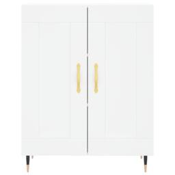 Berkfield Home Highboard White 69.5x34x180 cm Engineered Wood - thumbnail 8