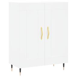 Berkfield Home Highboard White 69.5x34x180 cm Engineered Wood - thumbnail 7