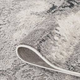 Desire Rugs Elysium Modern Abstract Action Area Rug Metallic Sheen- Mist in Grey - Size: 200 cm x 290 cm - thumbnail 3