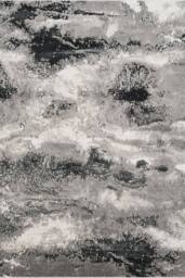 Desire Rugs Elysium Modern Abstract Action Area Rug Metallic Sheen- Mist in Grey - Size: 200 cm x 290 cm - thumbnail 2