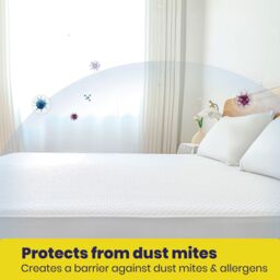 Brightr Sleep Waterproof Mattress Protector in White - Size: Super King - thumbnail 2