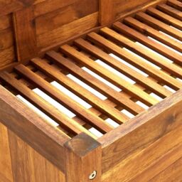 Berkfield Home Garden Raised Bed Acacia Wood 200x50x25 cm in Brown - Size: 200 x 50 x 25 cm - thumbnail 5