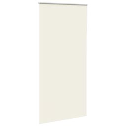 Berkfield Home Roller Blind Blackout Off-White 100x230 cm Fabric Width 95.7 cm Polyester in White - thumbnail 3