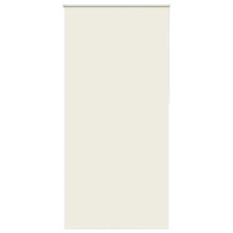 Berkfield Home Roller Blind Blackout Off-White 100x230 cm Fabric Width 95.7 cm Polyester in White - thumbnail 2