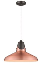 Spring Dome Ceiling Pendant Copper E27 - thumbnail 1