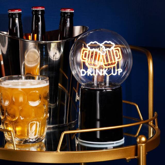 Signography LED Neon Lamp - Drink Up in Black - image 1