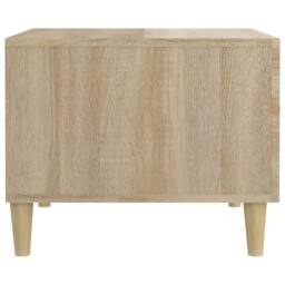 Berkfield Home Coffee Tables 2 pcs Sonoma Oak 50x50x40 cm Engineered Wood in Light Tan - Size: 50 x 50 x 40 cm - thumbnail 9