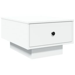 Berkfield Home Coffee Table White 60x45x31 cm Engineered Wood - Size: 60 x 45 x 31 cm - thumbnail 2