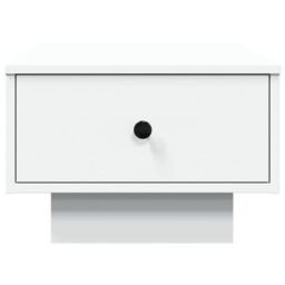 Berkfield Home Coffee Table White 60x45x31 cm Engineered Wood - Size: 60 x 45 x 31 cm - thumbnail 4