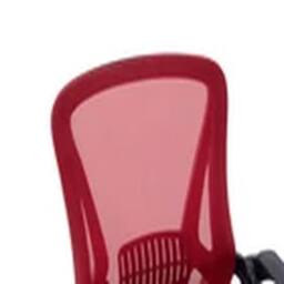 Kelvenix Mesh Desk Chair Ergonomic Lumbar Support Computer Chair in Red - thumbnail 2