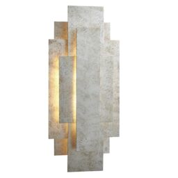 Netlighting 'FORI' Stylish Contemporary Dimmable Indoor Modern 2 Light Wall Lamp in Silver - thumbnail 5