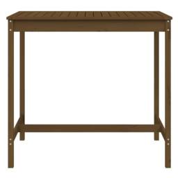 Berkfield Home Garden Table Honey Brown 121x82.5x110 cm Solid Wood Pine - thumbnail 4