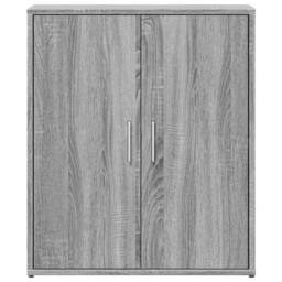 Berkfield Home Sideboards 2 pcs Grey Sonoma 60x31x70 cm Engineered Wood - Size: 60 x 31 x 70 cm - thumbnail 5