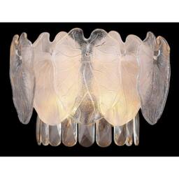 Netlighting Benjamin Wall Lamp Chrome K5 Crystals Satined 2x E14 in Silver - thumbnail 5