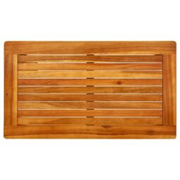 Berkfield Home Garden Coffee Table 70x40x36 cm Solid Acacia Wood in Brown - Size: 70 x 40 x 36 cm - thumbnail 4