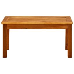 Berkfield Home Garden Coffee Table 70x40x36 cm Solid Acacia Wood in Brown - Size: 70 x 40 x 36 cm - thumbnail 2