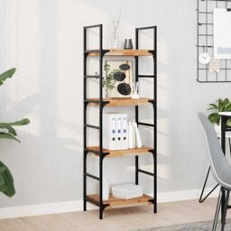 Berkfield Home Floating Shelf 40x30x4 cm Oil Finished Solid Wood Acacia in Brown - Size: 40 x 30 x 4 cm - thumbnail 1