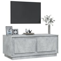 Berkfield Home Coffee Table Concrete Grey 102x50x44 cm Engineered Wood - Size: 102 x 50 x 44 cm - thumbnail 4