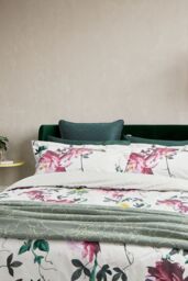 Ted Baker 'Citrus Bloom' Cotton Duvet Cover Set in Cream - Size: Super King - thumbnail 2