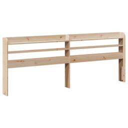 Berkfield Home Bed Frame with Headboard without Mattress 200x200 cm in Brown - thumbnail 6