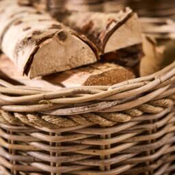 Dibor Traditional Round Large Wicker Log Basket with Handles H35 x W44cm in Natural - thumbnail 4