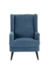 KDMD Vellis Wingback Armchair Elegant Comfort & Heritage Style in Teal - thumbnail 3