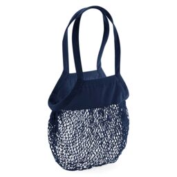 Westford Mill Cotton Mesh Grocery Bag in Navy